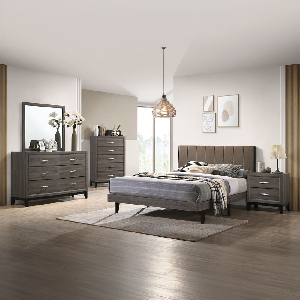 Valdemar - Mirror - Weathered Gray - Urban Living Furniture (Los Angeles, CA)