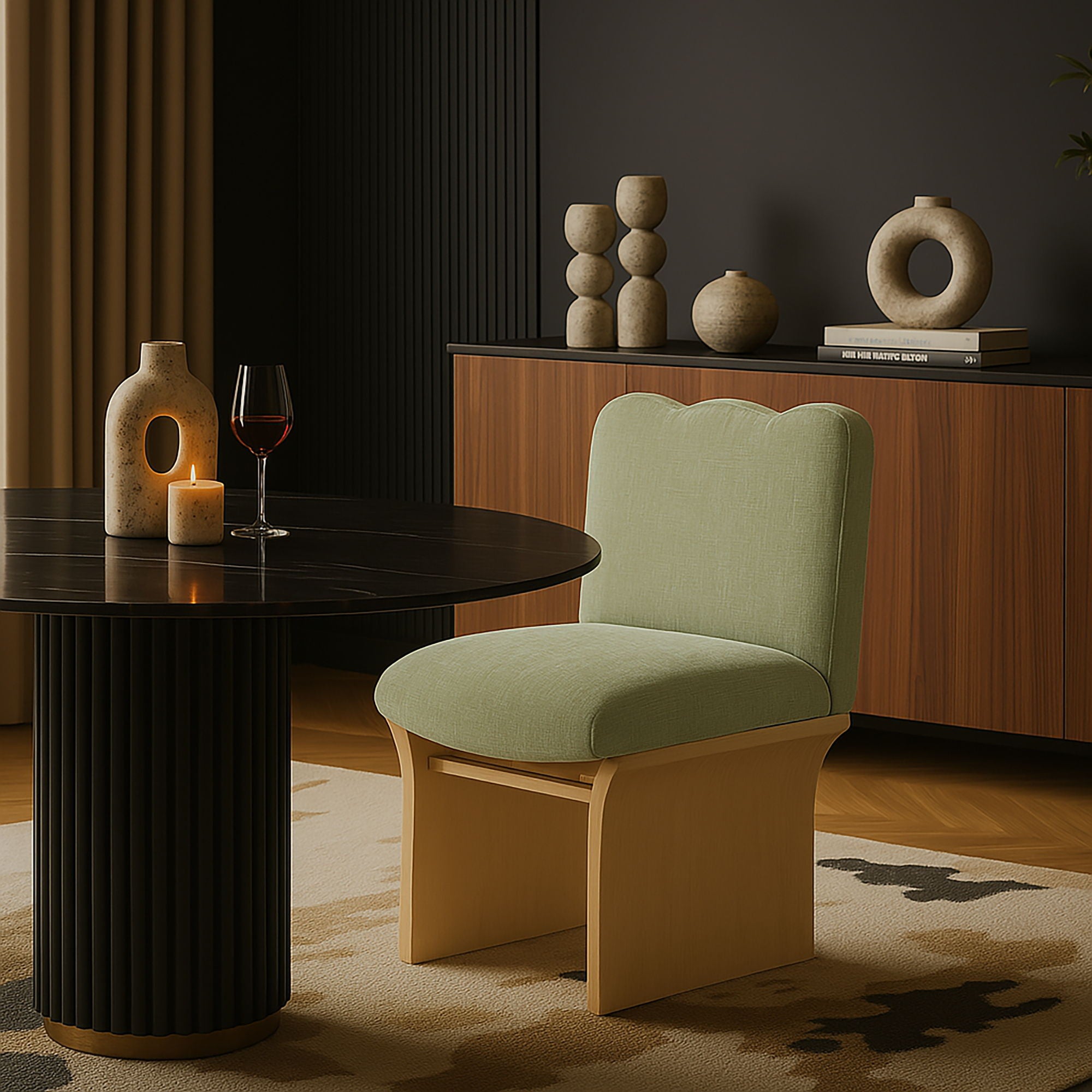 Shaw - Dining Chair - Natural Base - Urban Living Furniture (Los Angeles, CA)