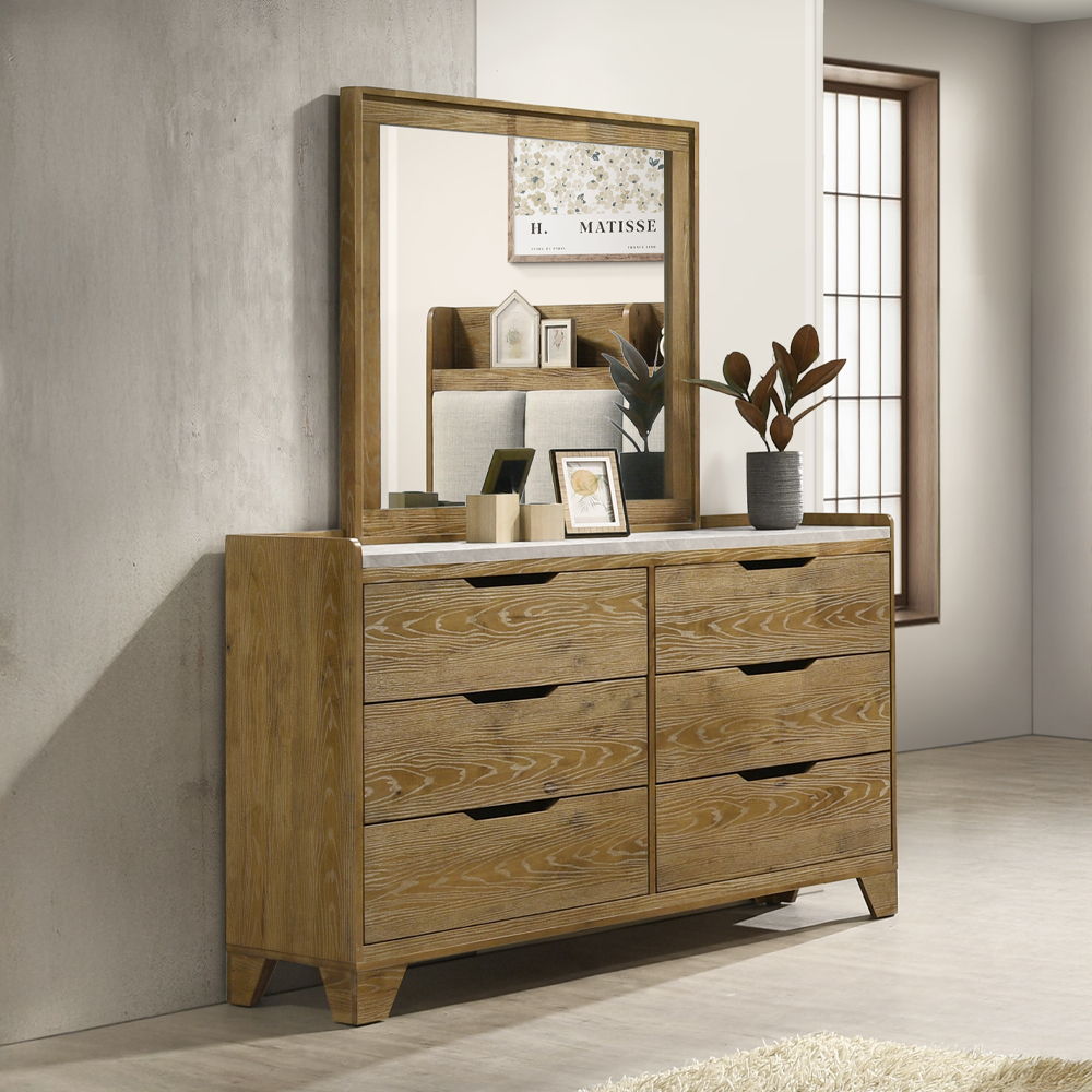 Garcia - Dresser - Light Brown - Urban Living Furniture (Los Angeles, CA)