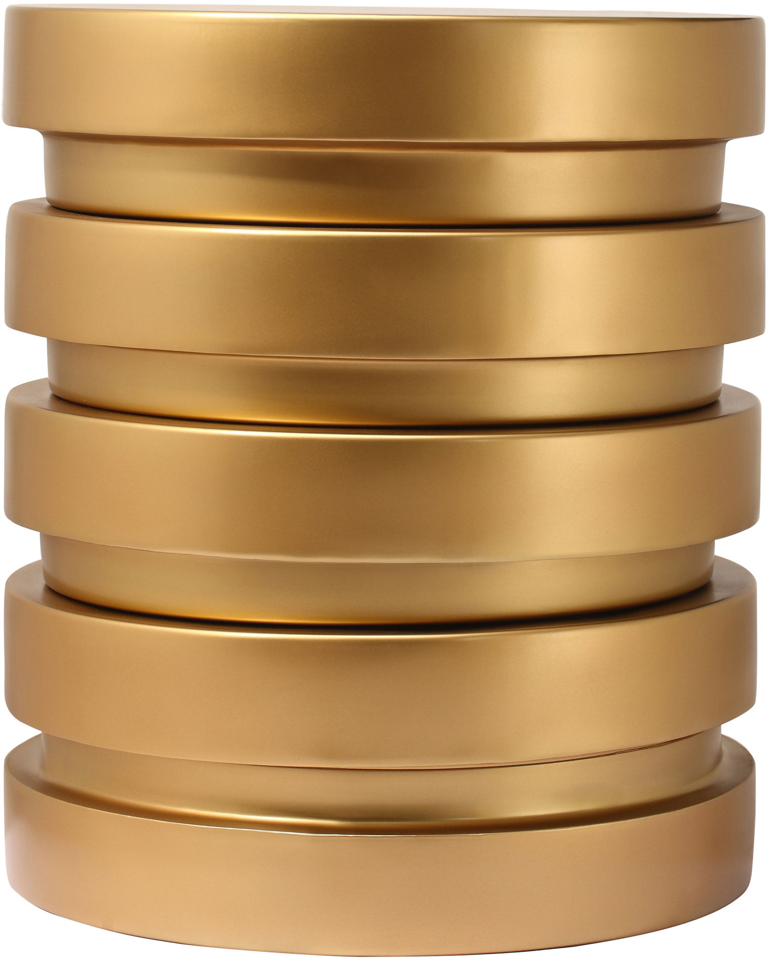 Levels - End Table - Gold - Urban Living Furniture (Los Angeles, CA)