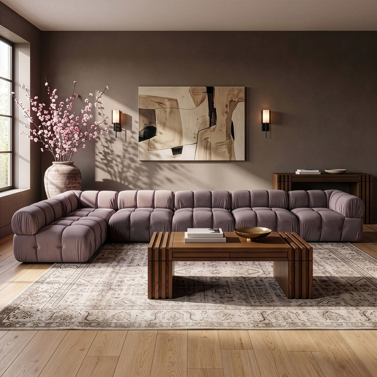 Orin - 6 Piece Modular Sectional (4 Modular Chairs, 2 Corner Chairs)