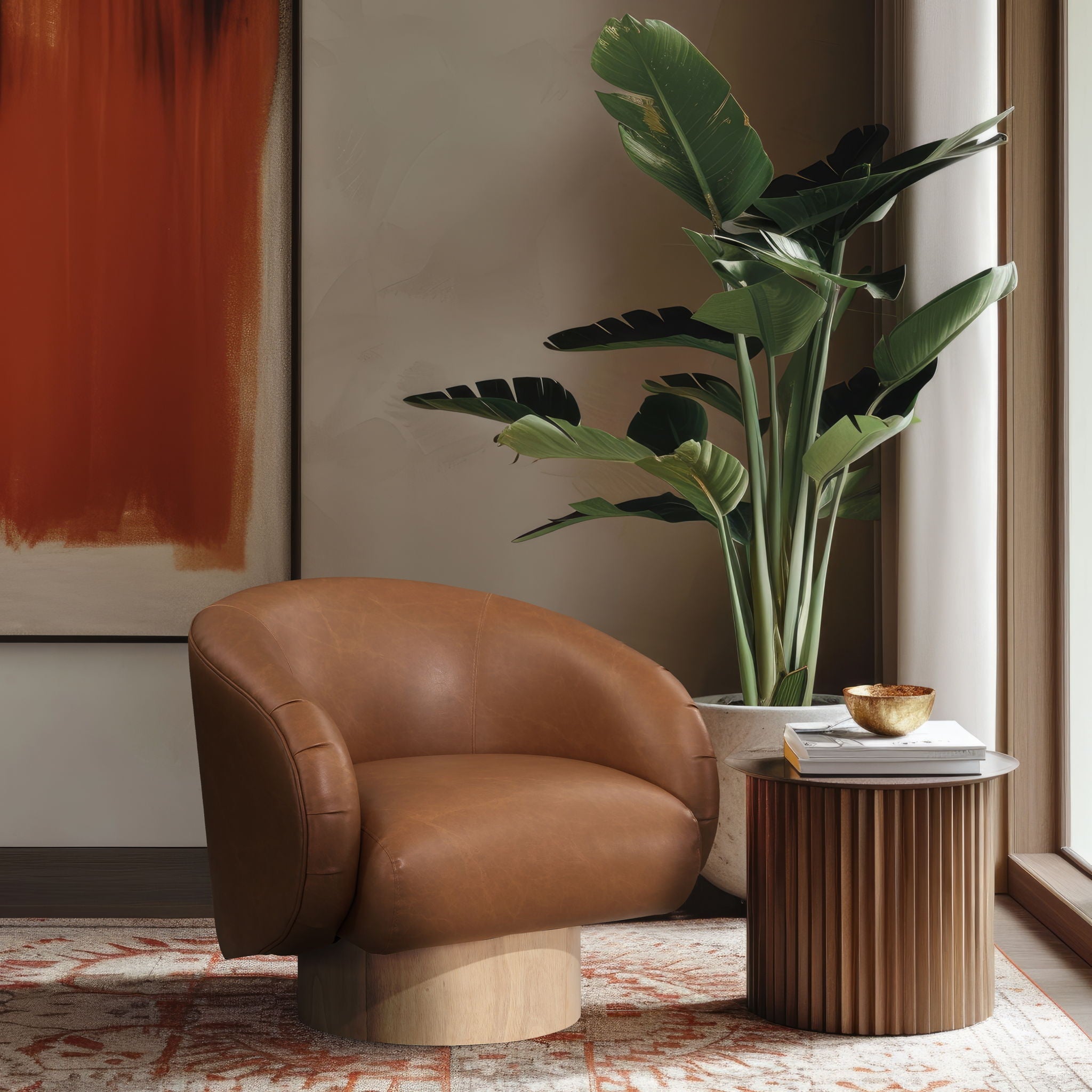 Gibson - Swivel Accent Chair - Urban Living Furniture (Los Angeles, CA)