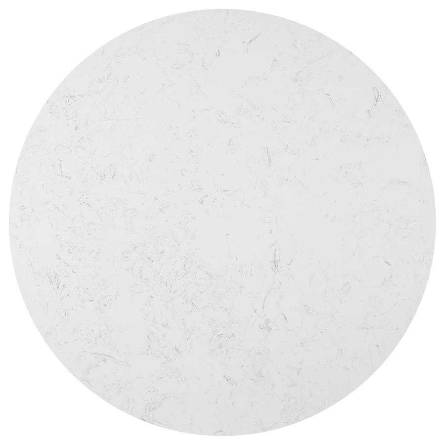 Sherry - Round Marble Top Dining Table Set - Urban Living Furniture (Los Angeles, CA)