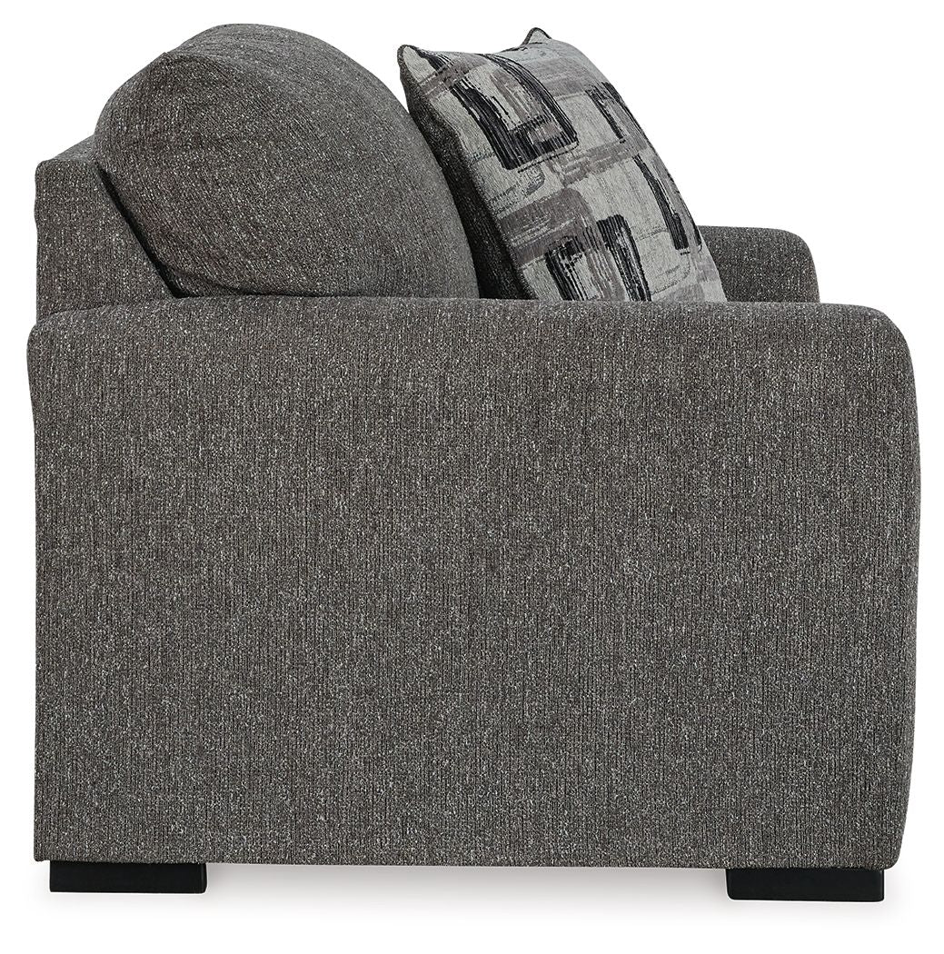 Gardiner - 2 Pc. - Chair And A Half, Ottoman - Pewter - Urban Living Furniture (Los Angeles, CA)