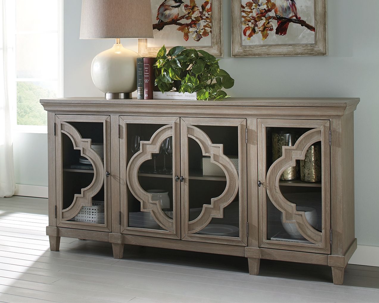 Fossil Ridge - Gray - Accent Cabinet - Urban Living Furniture (Los Angeles, CA)