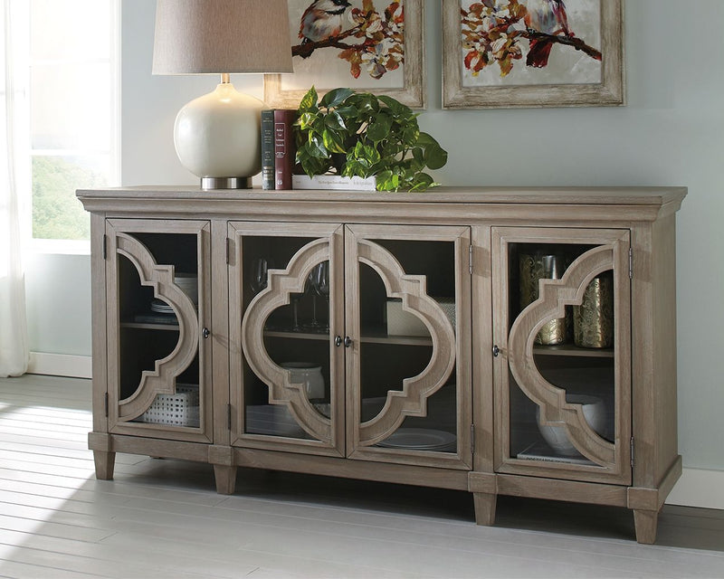 Fossil Ridge - Gray - Accent Cabinet