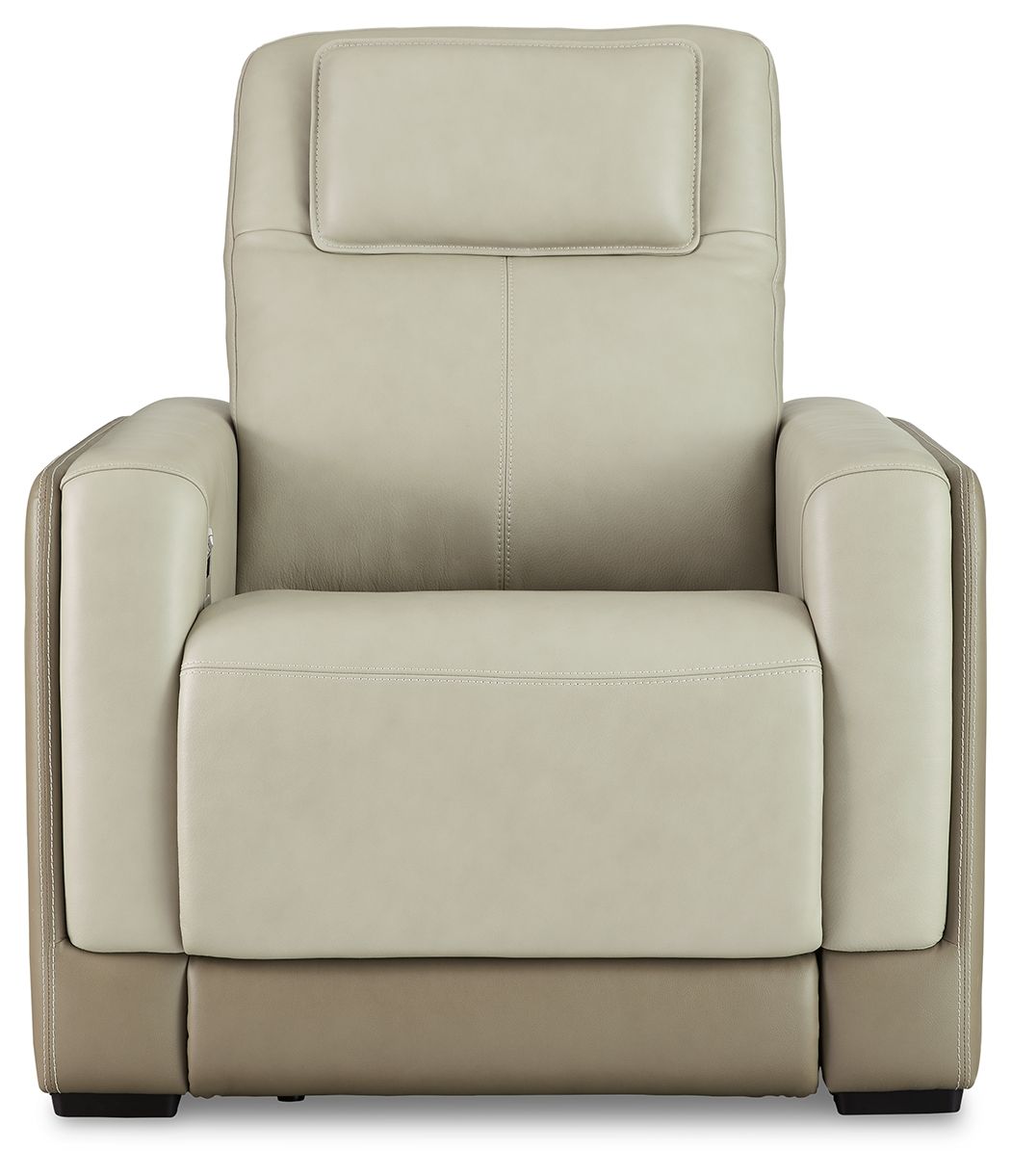 Battleville - Almond - PWR Recliner/Adj Headrest - Urban Living Furniture (Los Angeles, CA)