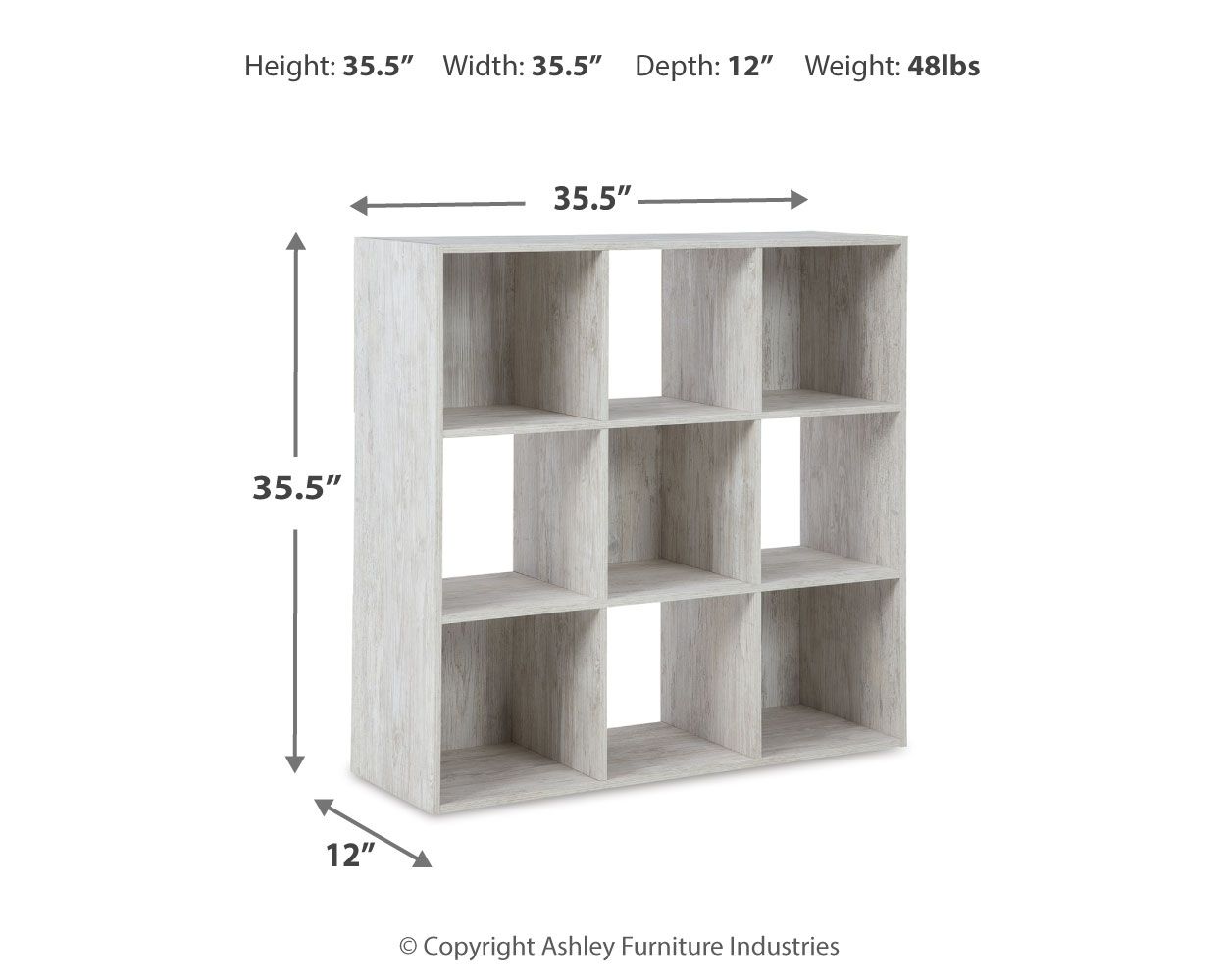 Paxberry - Four Cube Organizer - Urban Living Furniture (Los Angeles, CA)