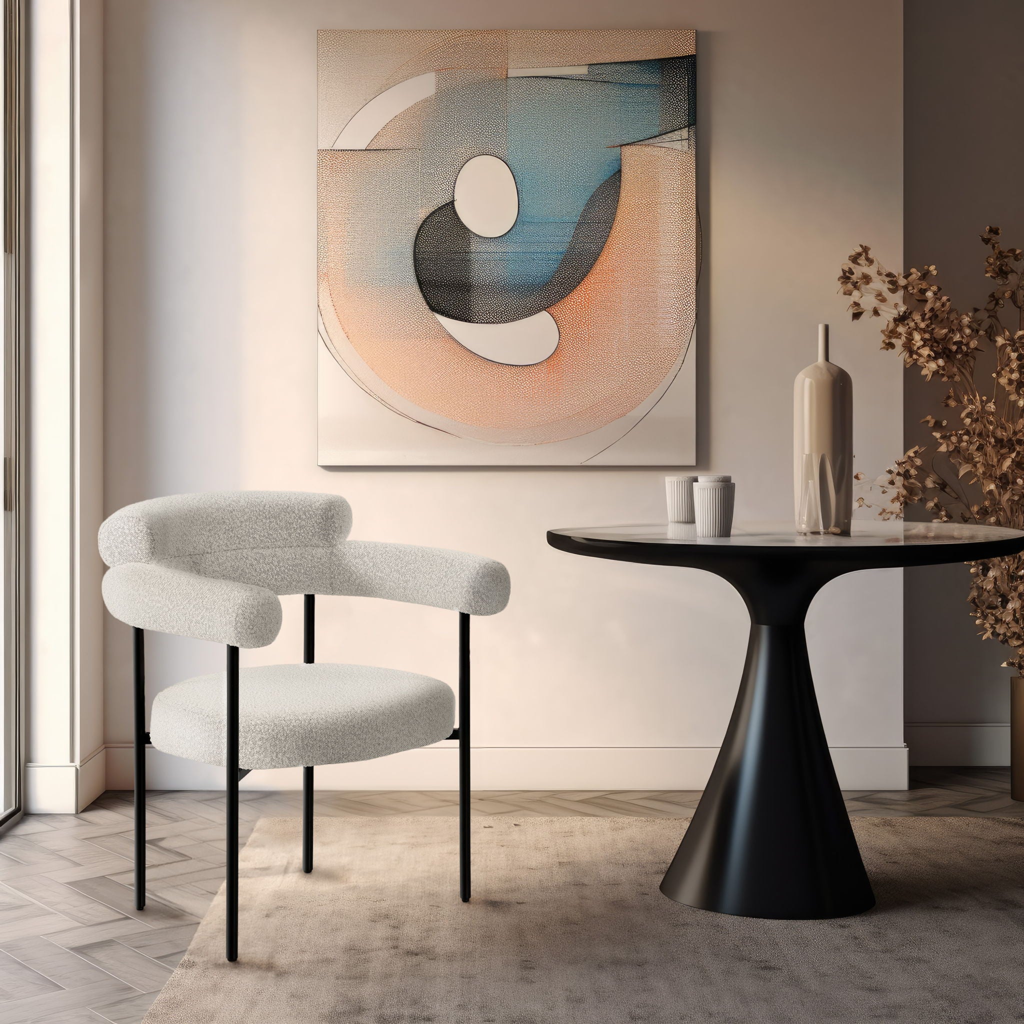 Blake - Dining Chair With Black Legs (Set of 2) - Urban Living Furniture (Los Angeles, CA)