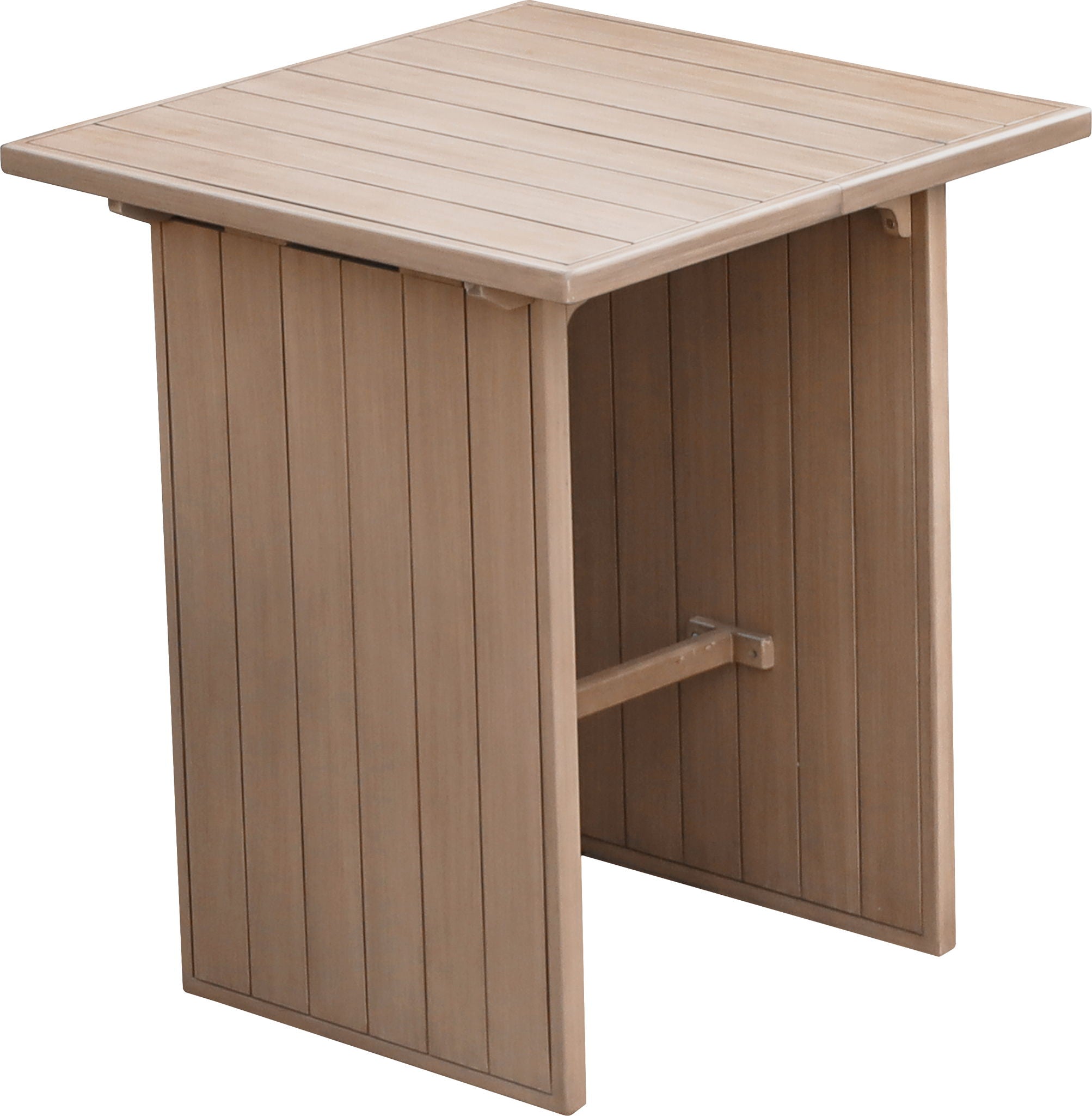 Solace - Acacia Wood Outdoor Patio Bar Table - Natural - Urban Living Furniture (Los Angeles, CA)