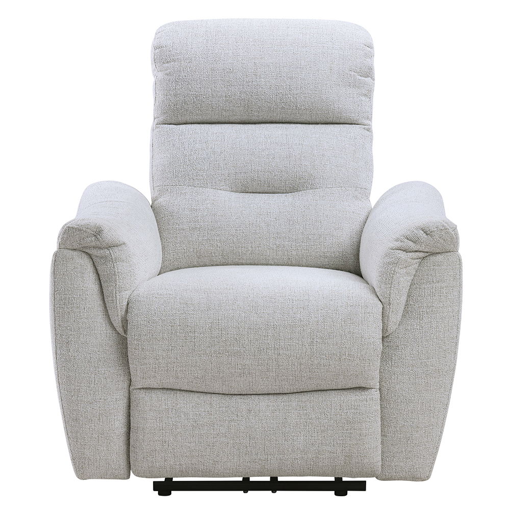 Eastre - Power Motion Recliner With USB Port - Beige Chenille - Urban Living Furniture (Los Angeles, CA)