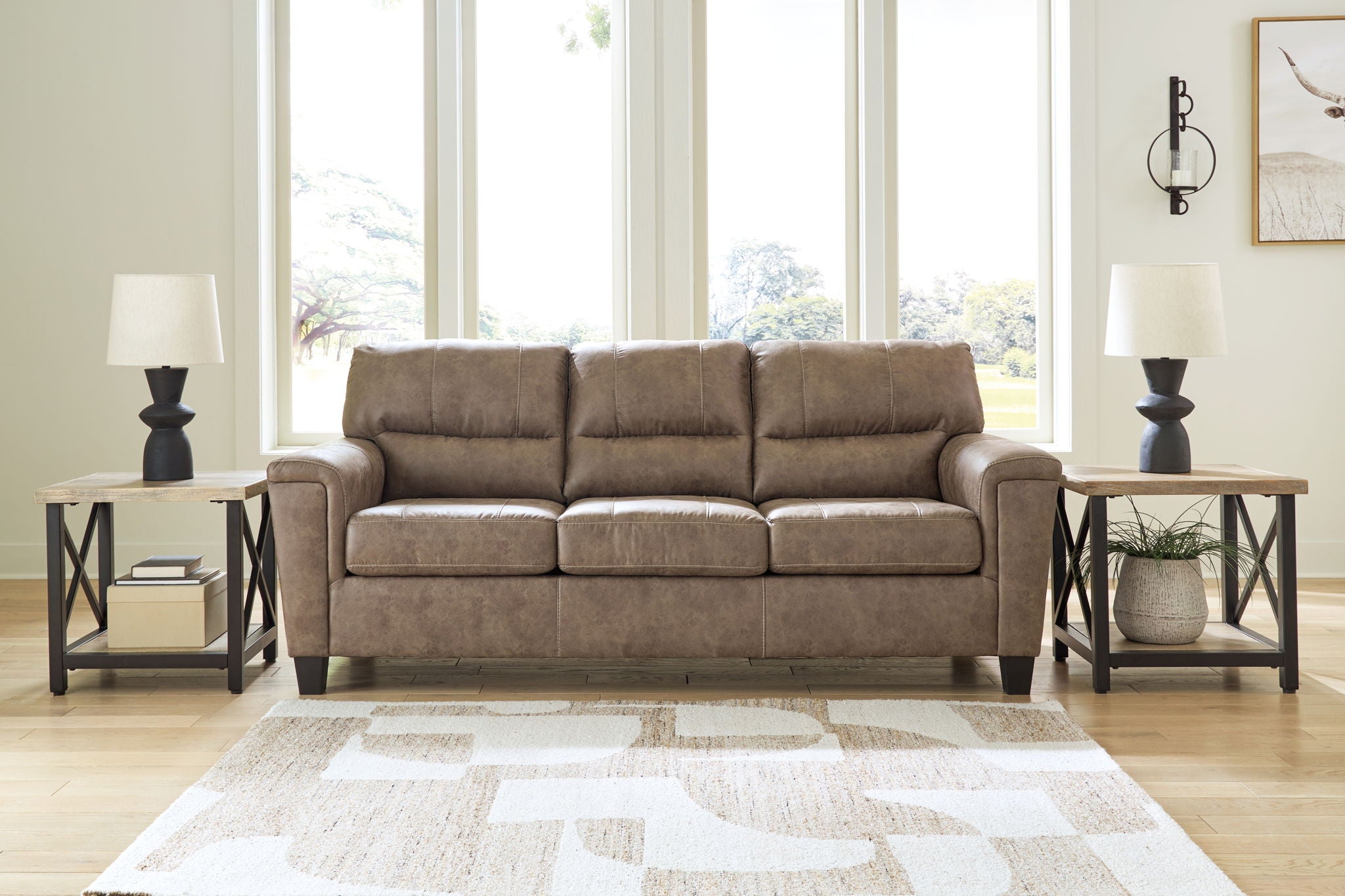 Navi - Fossil - Sofa - Urban Living Furniture (Los Angeles, CA)