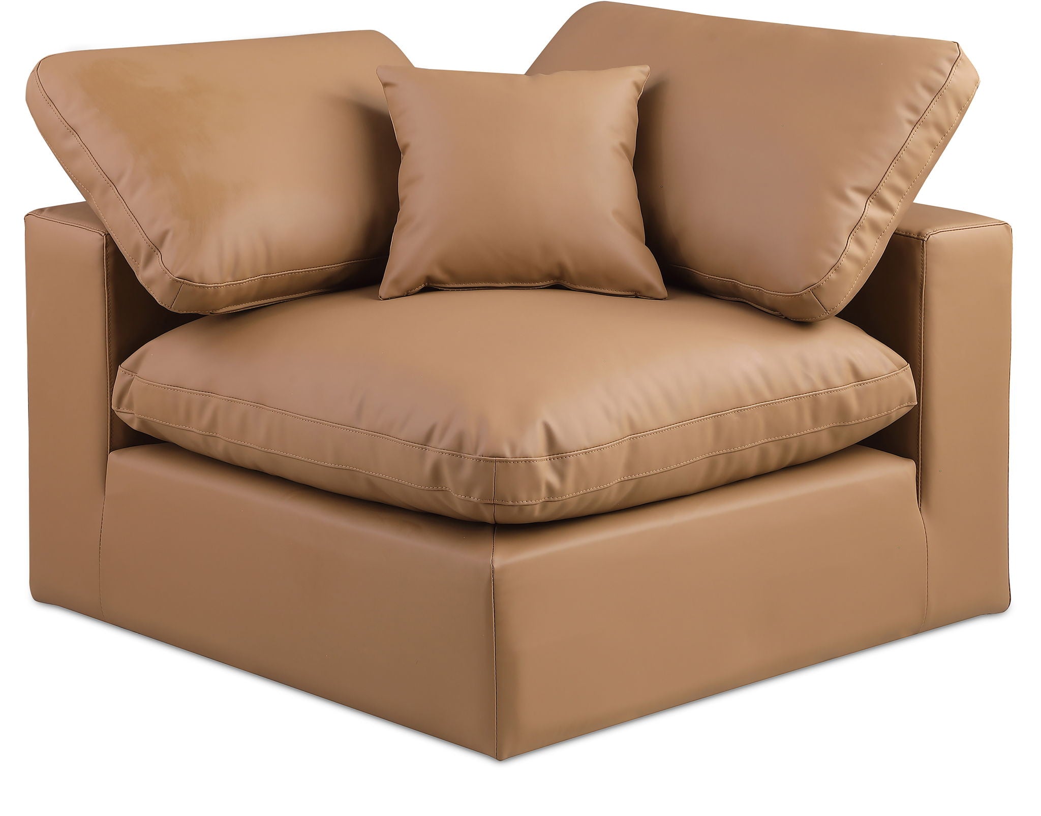 Comfy - Faux Leather Corner Chair - Urban Living Furniture (Los Angeles, CA)