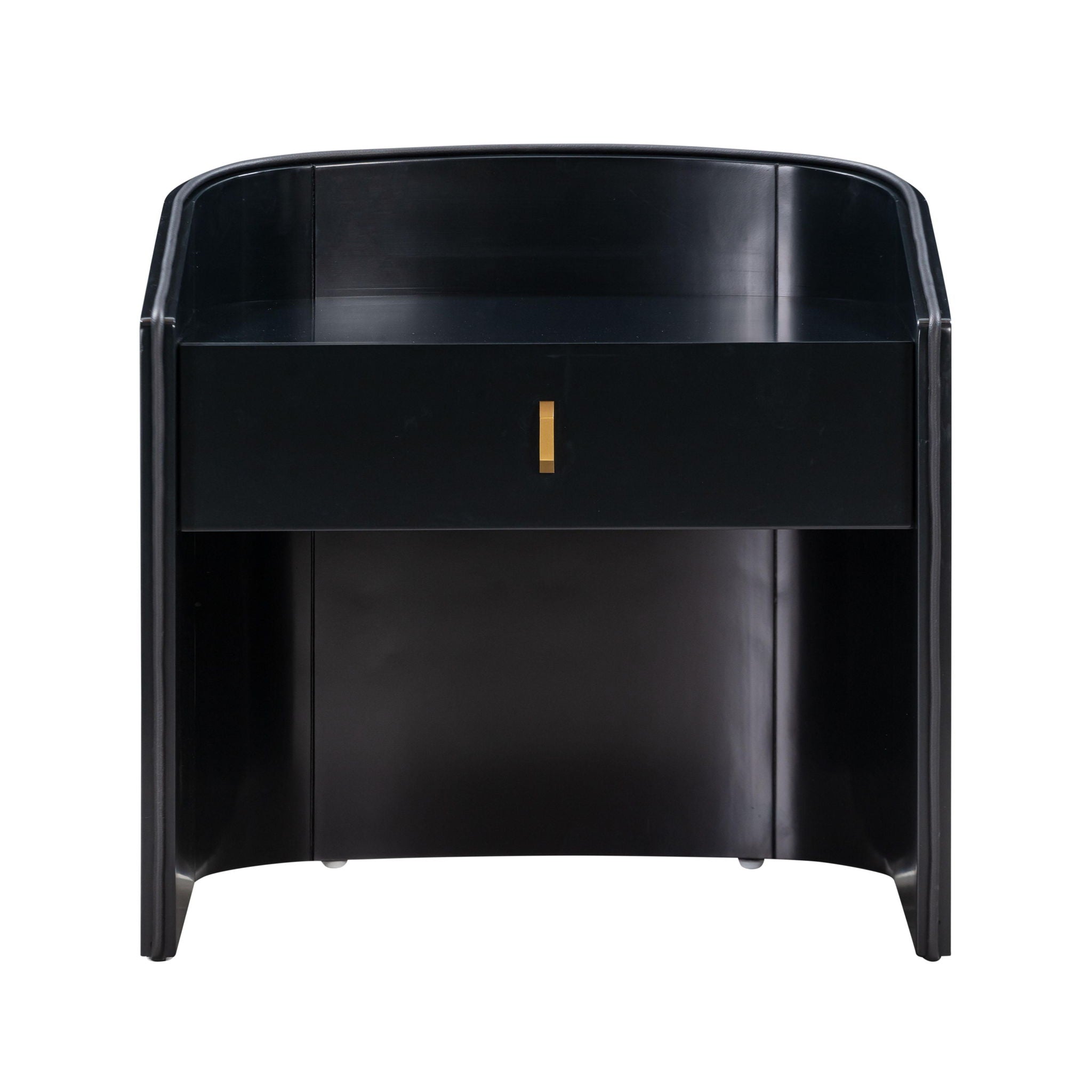 Collins - Lacquer Nightstand - Black - Urban Living Furniture (Los Angeles, CA)