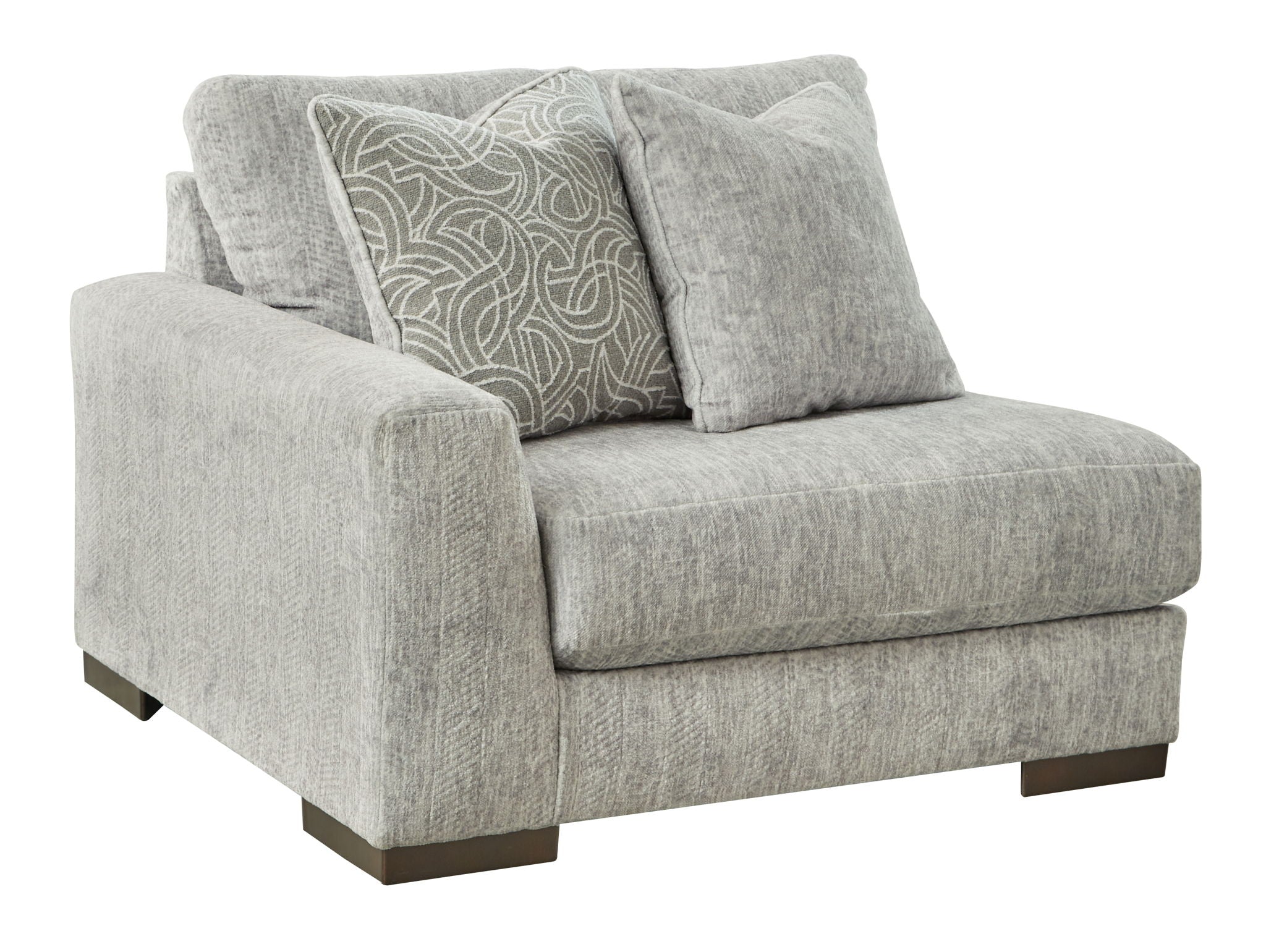 Regent Park - Pewter - LAF Corner Chair - Urban Living Furniture (Los Angeles, CA)