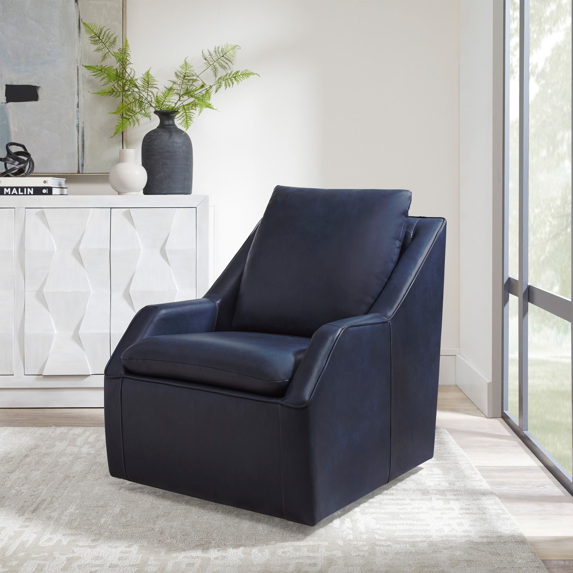 Asher - Swivel Accent Chair - Urban Living Furniture (Los Angeles, CA)
