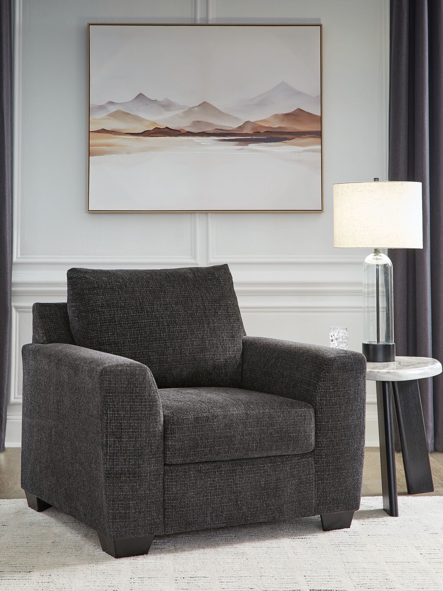 Loreo - Chair - Ebony - Urban Living Furniture (Los Angeles, CA)