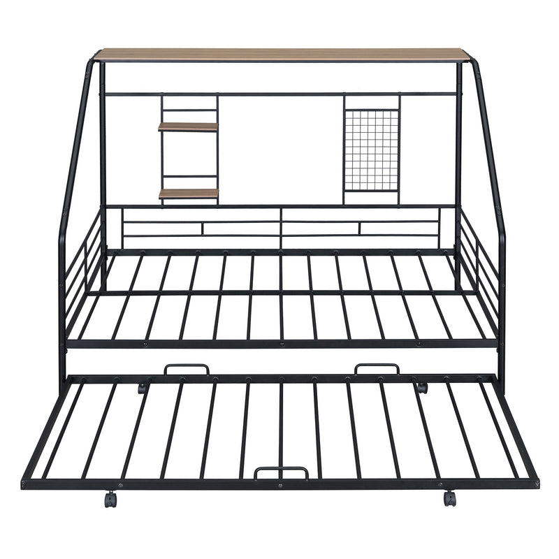 Playhouse Design Bed With Trundle