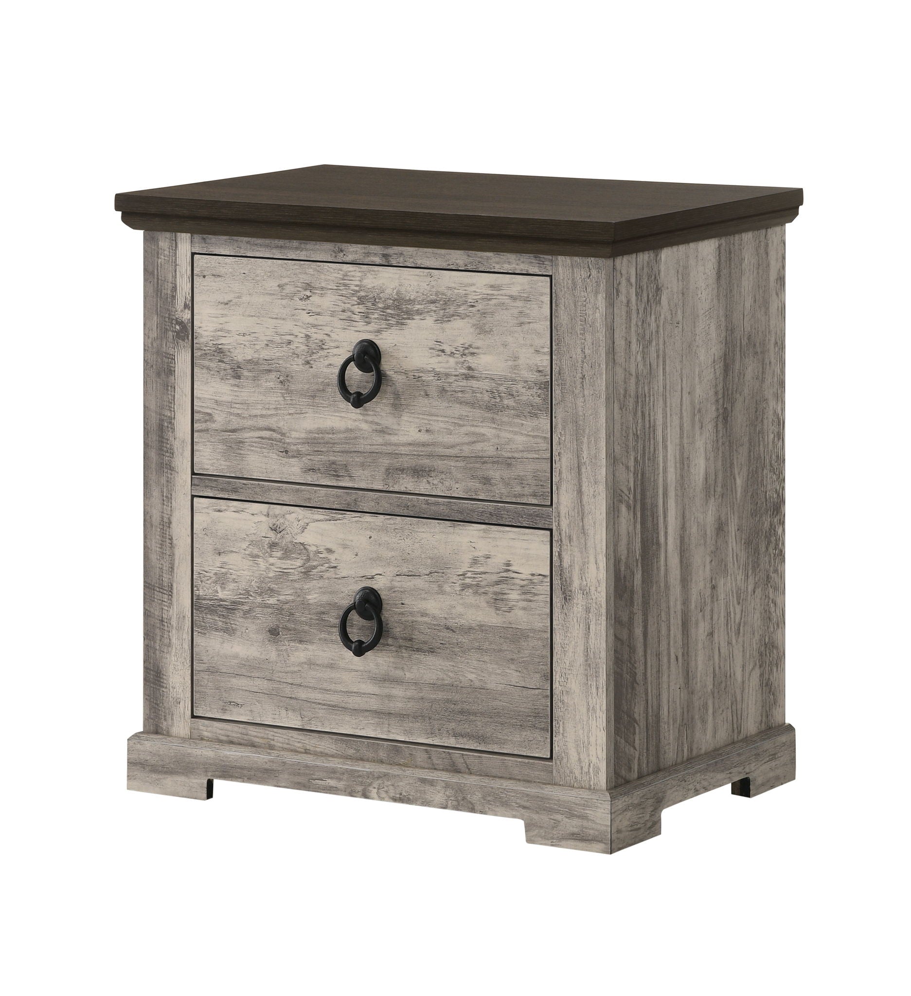 Ella-Mae - Nightstand - Gray - Urban Living Furniture (Los Angeles, CA)