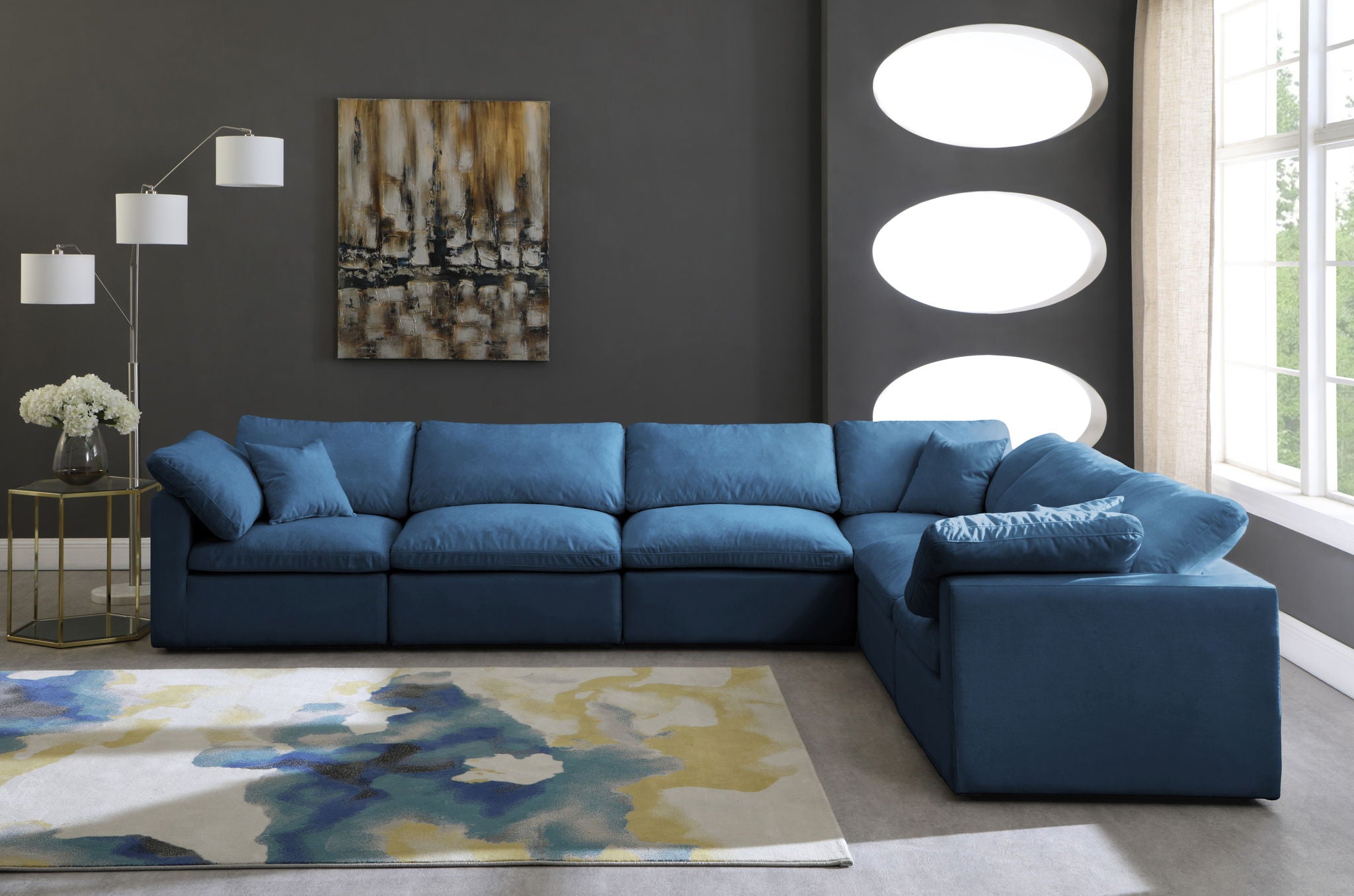 Plush - 6 Piece Modular Sectional - Urban Living Furniture (Los Angeles, CA)