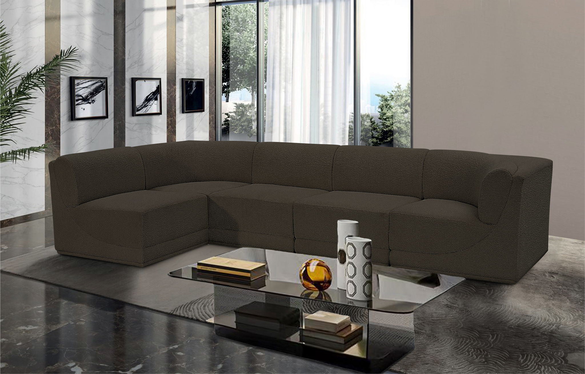 Ollie - 5 Piece Modular Sectional - Urban Living Furniture (Los Angeles, CA)