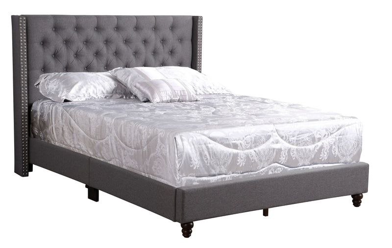 Nailhead Bed Transitional Vibrant - Urban Living Furniture (Los Angeles, CA)