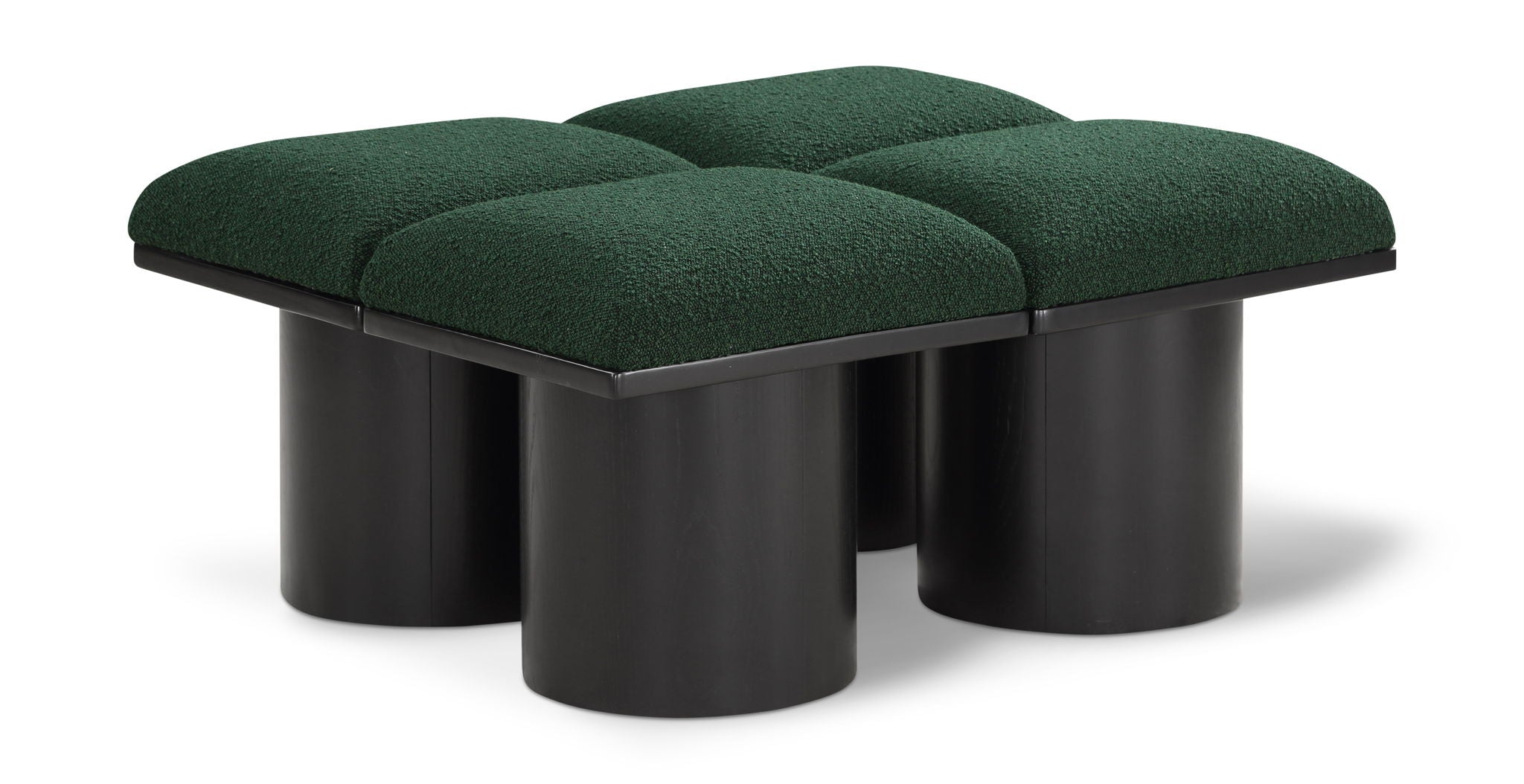 Pavilion - 4 Piece Modular Bench With Black Base - Urban Living Furniture (Los Angeles, CA)