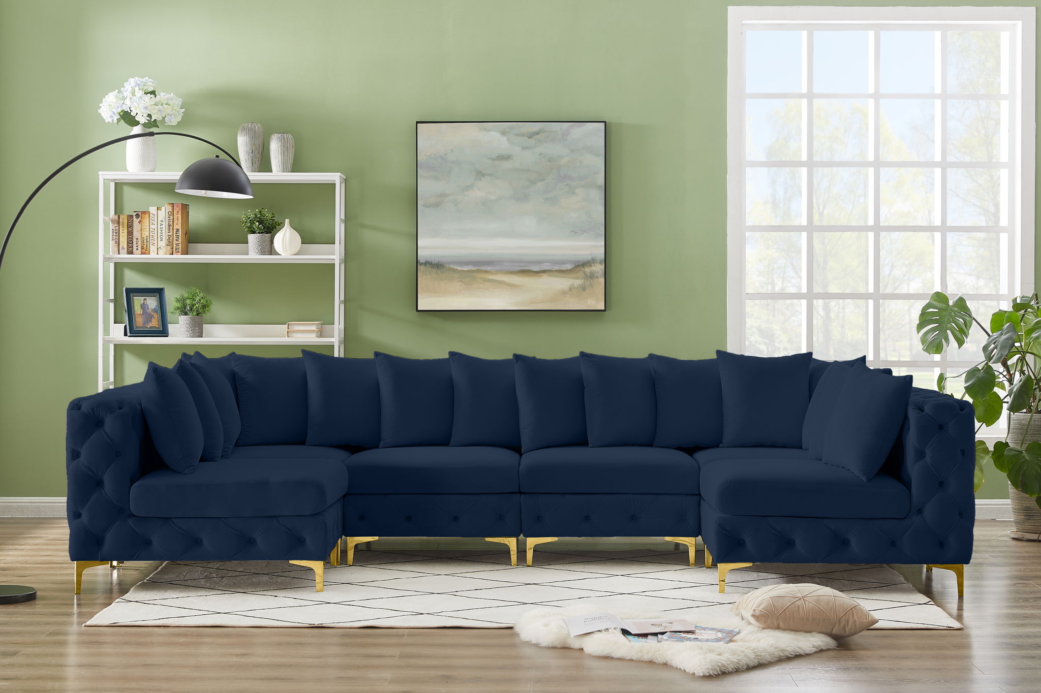 Tremblay - 6 Piece Modular Sectional - Urban Living Furniture (Los Angeles, CA)