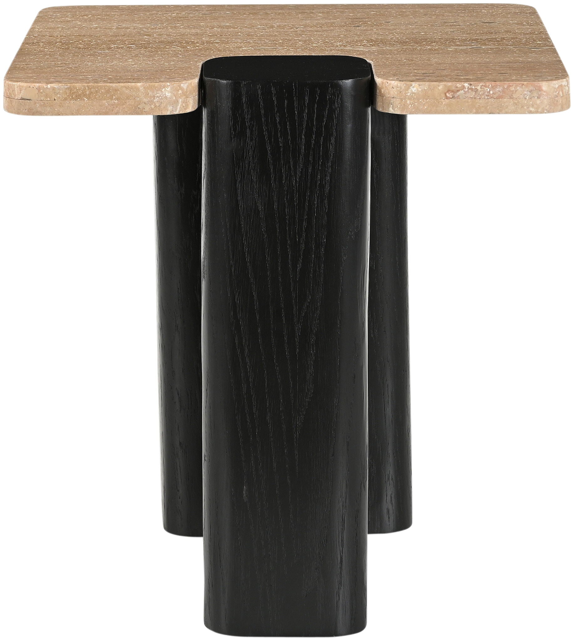 Ravenna - Genuine Travertine Top And Oak Wood Base Table - Urban Living Furniture (Los Angeles, CA)
