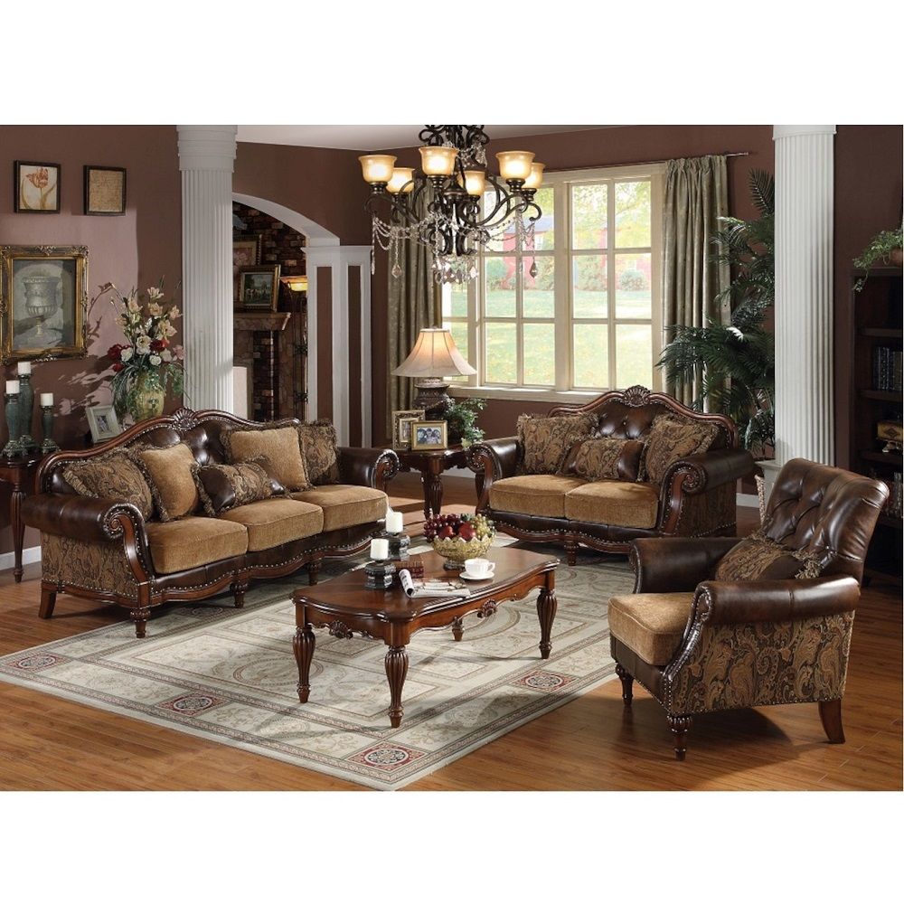 Dreena - Loveseat (With 3 Pillows) - Dark Brown - 70" - Urban Living Furniture (Los Angeles, CA)