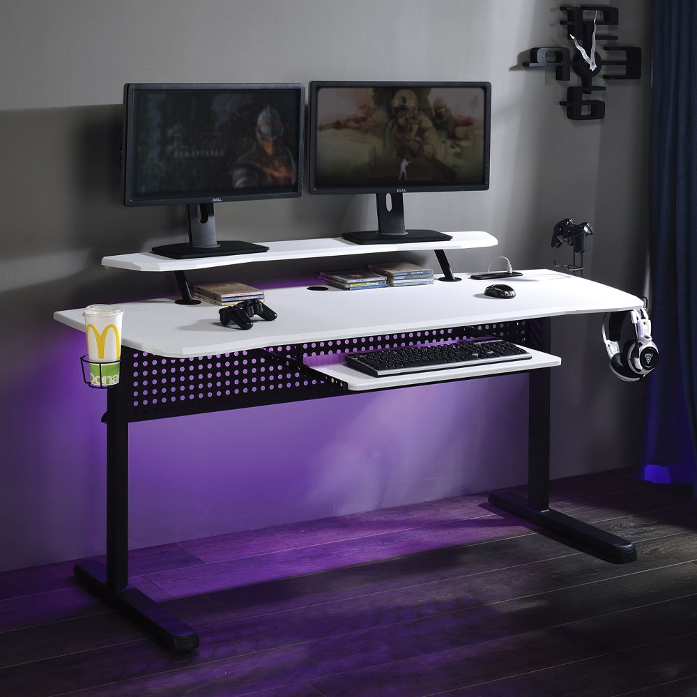 Vildre - Gaming Table w/USB Port - Urban Living Furniture (Los Angeles, CA)