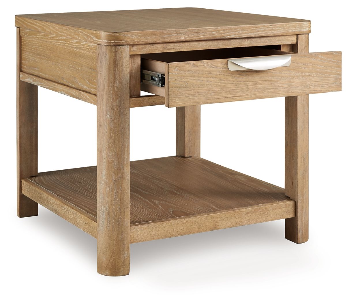 Rencott - Light Brown - Rectangular End Table - Urban Living Furniture (Los Angeles, CA)