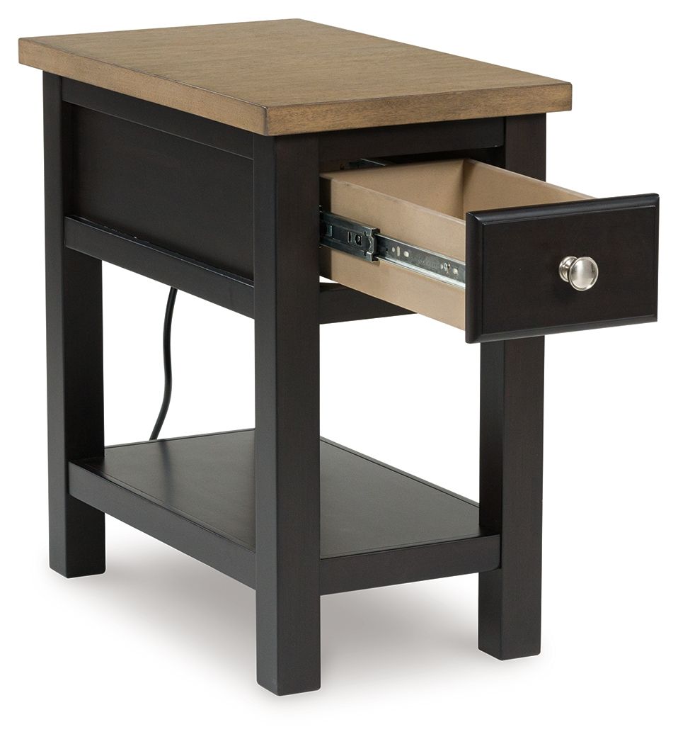 Drazmine - Brown - Chair Side End Table - Urban Living Furniture (Los Angeles, CA)