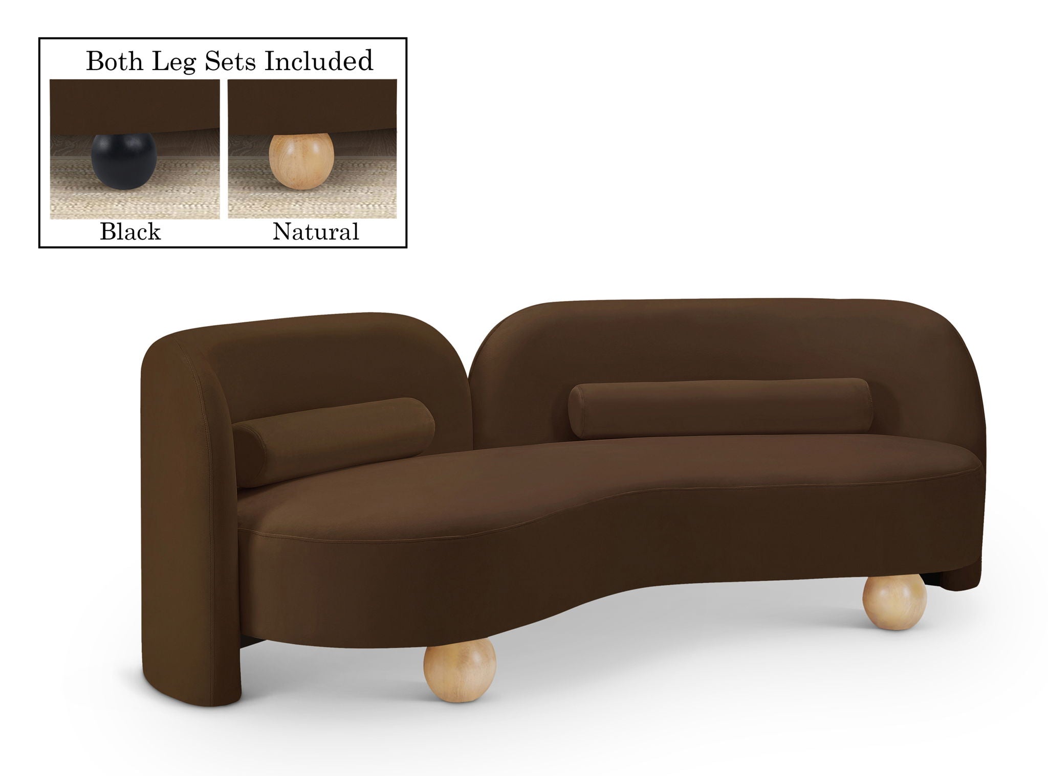 Daphne - Velvet Sofa - Urban Living Furniture (Los Angeles, CA)