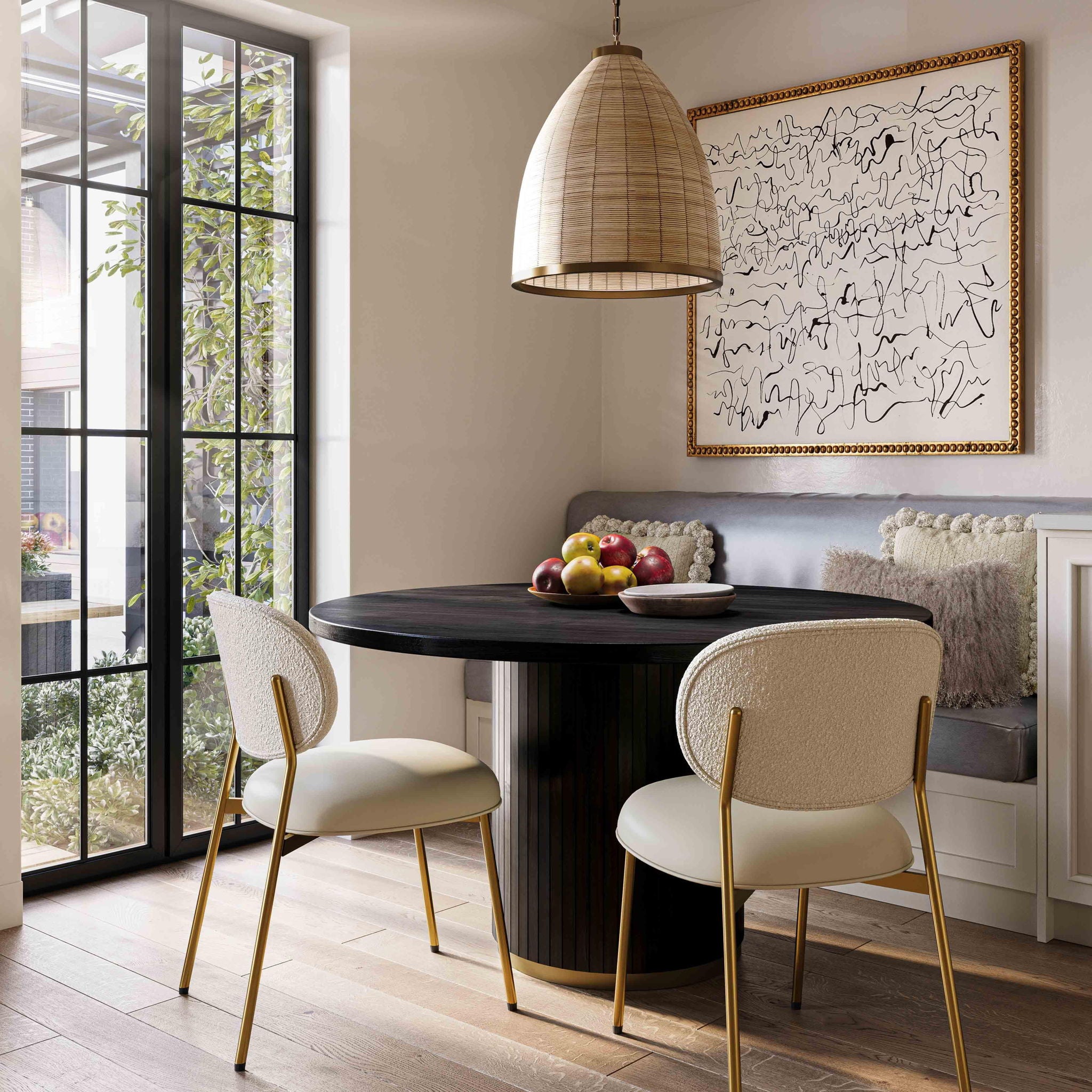 Chelsea - Ash Wood Round Dining Table - Urban Living Furniture (Los Angeles, CA)
