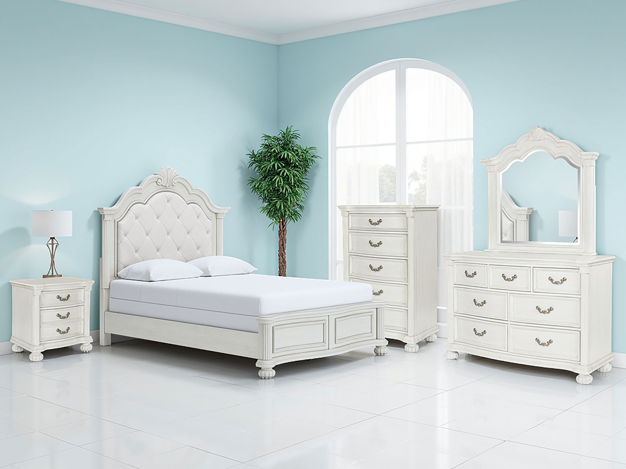 Montelaine - Upholstered Panel Bed - Urban Living Furniture (Los Angeles, CA)