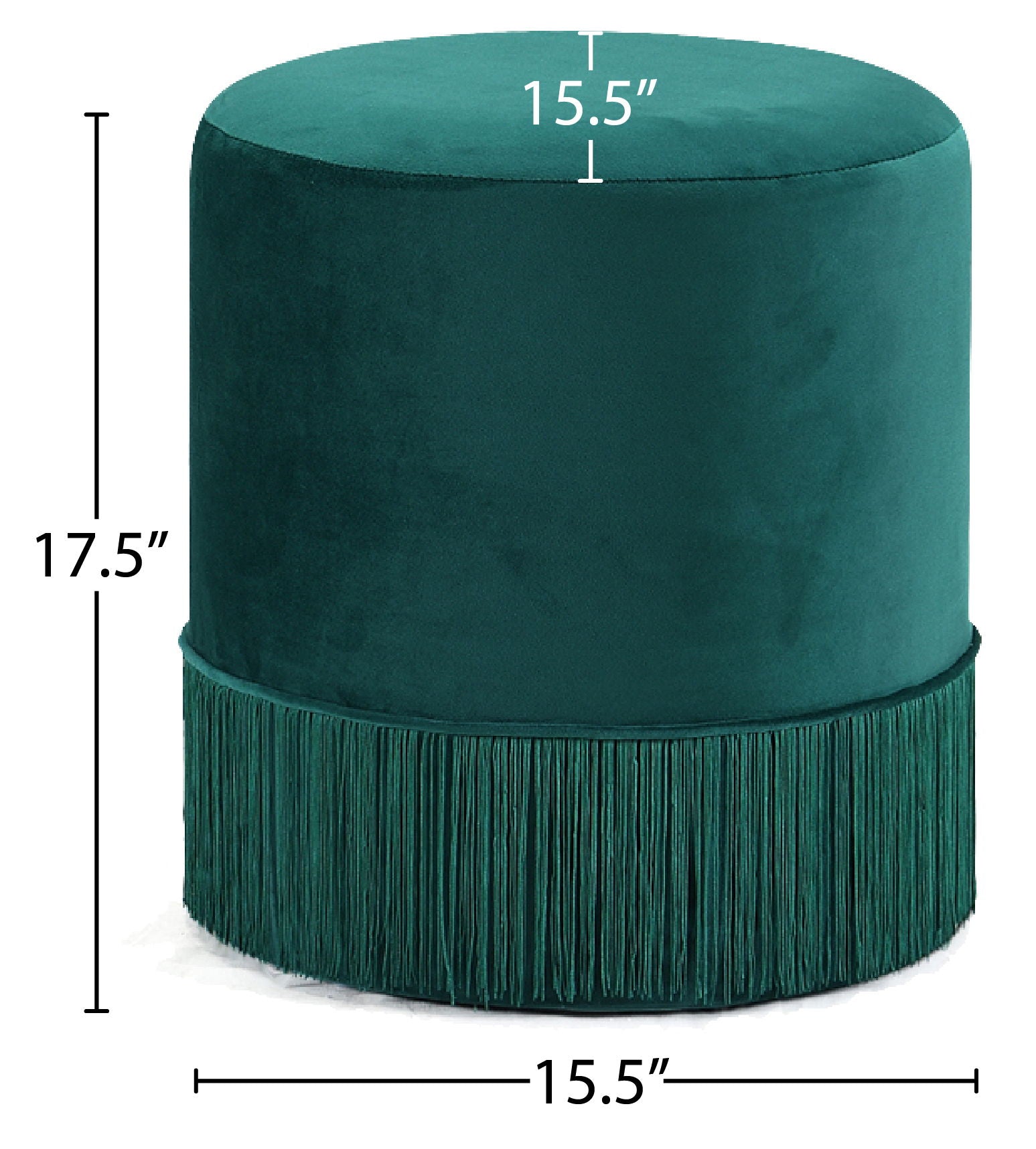 Teddy - Stool Ottoman - Urban Living Furniture (Los Angeles, CA)