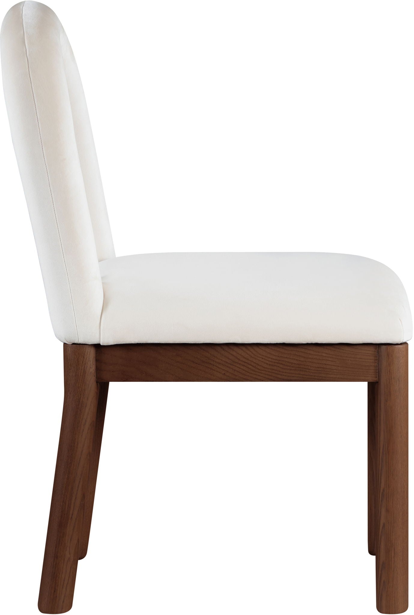 Conrad - Velvet Dining Chair With Brown Legs - Urban Living Furniture (Los Angeles, CA)