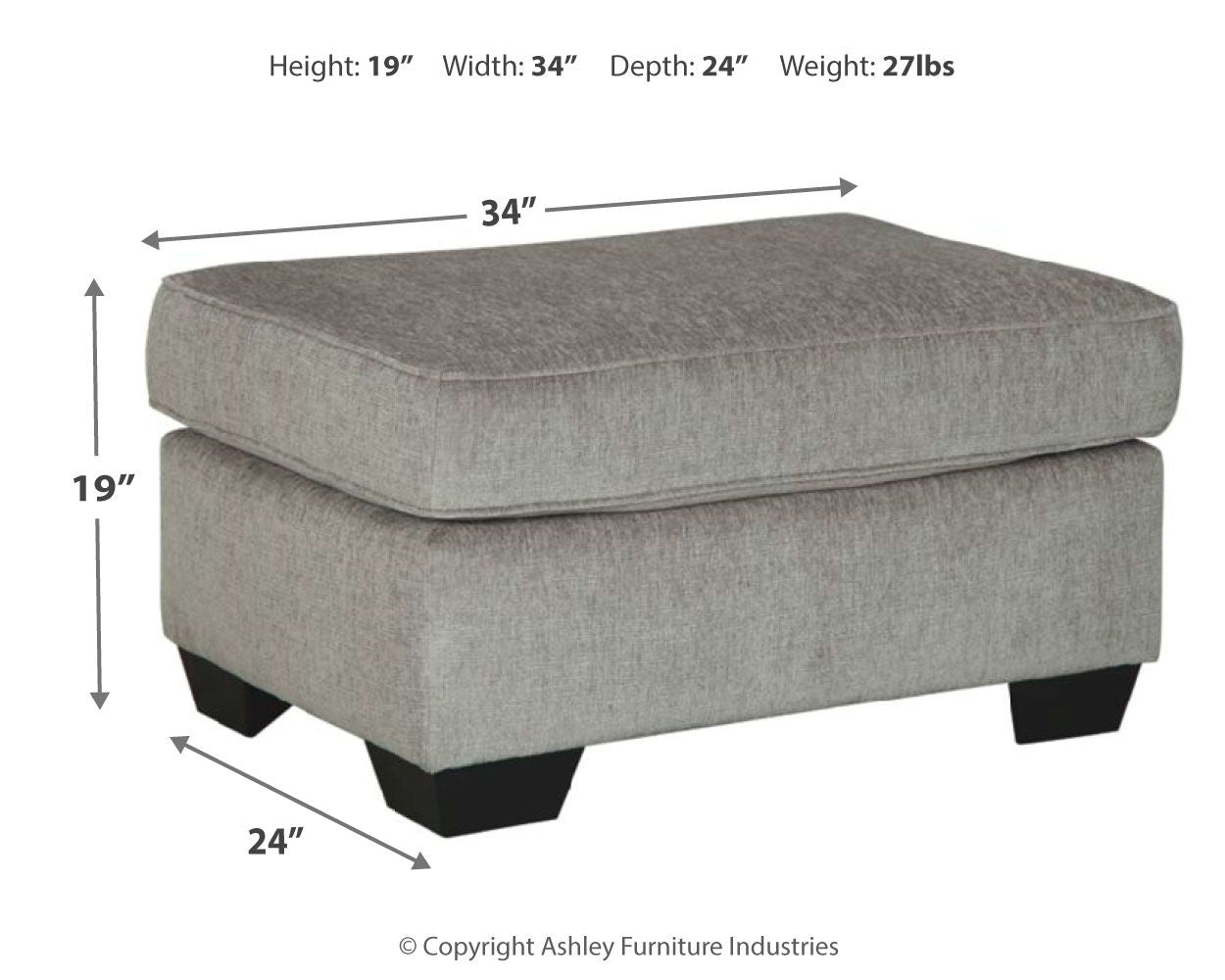 Altari - Ottoman - Urban Living Furniture (Los Angeles, CA)