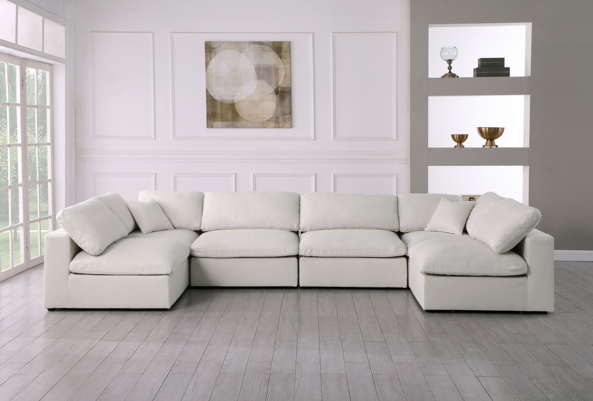 Serene - 6 Piece Modular Sectional - Urban Living Furniture (Los Angeles, CA)
