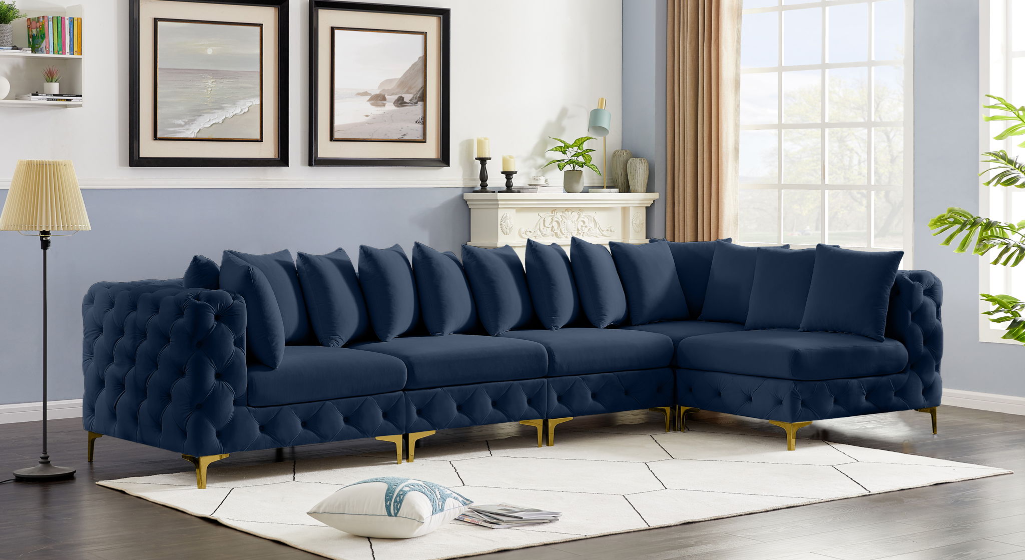Tremblay - 5 Piece Modular Sectional - Urban Living Furniture (Los Angeles, CA)