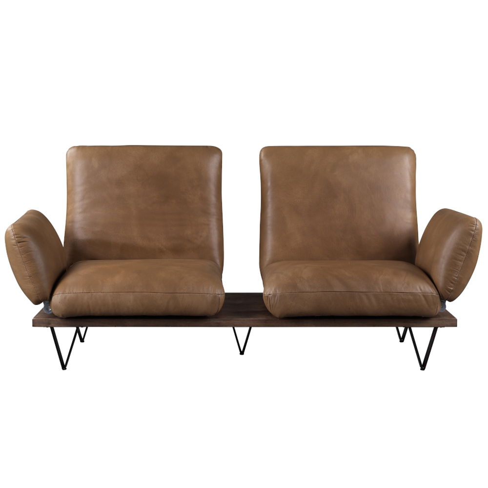 Narech - Sofa With Swivel - Nutmeg Top Grain Leather - Urban Living Furniture (Los Angeles, CA)