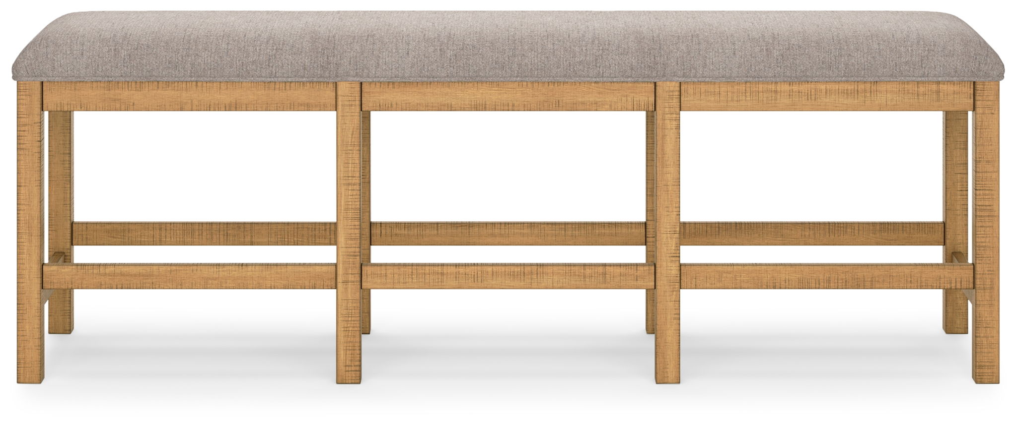 Havonplane - Brown - XL Counter Height Upholstered Dining Bench - Urban Living Furniture (Los Angeles, CA)