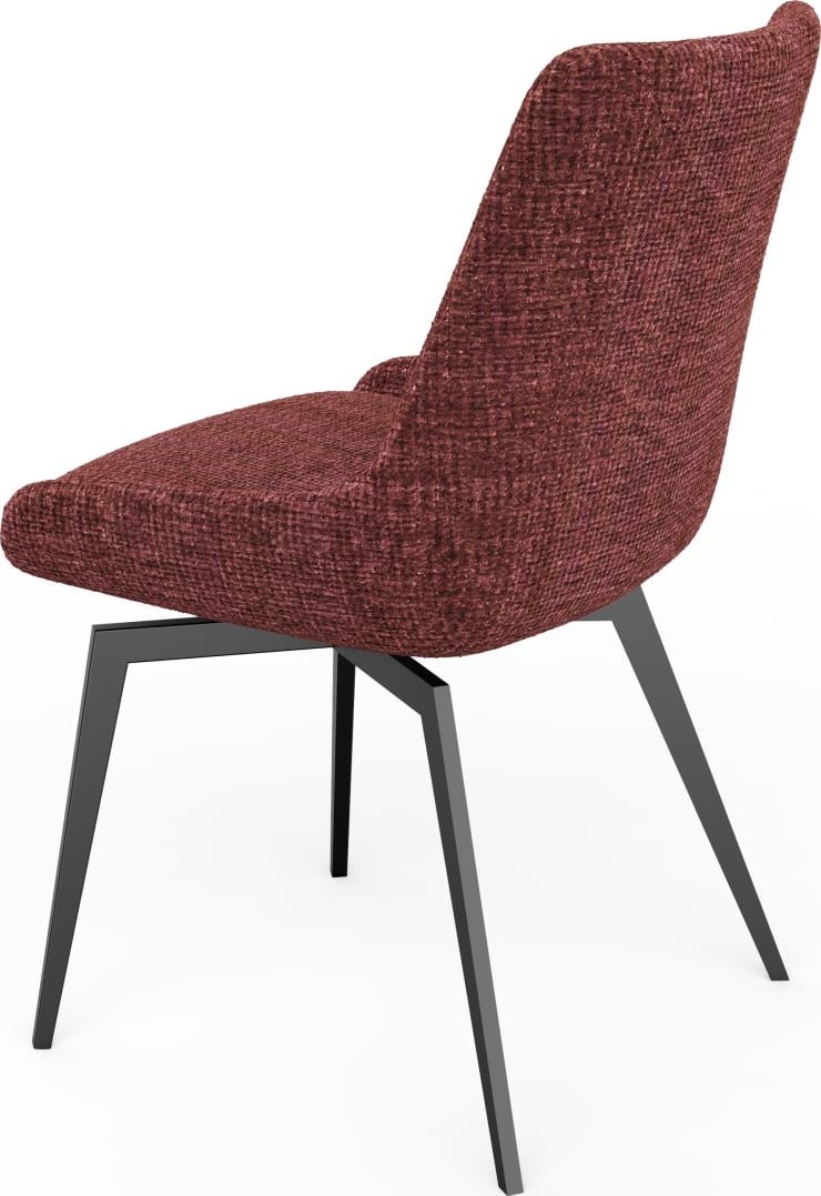 Ceo - 180 Degree Return Swivel Upholstered Dining Chair (Set of 2)