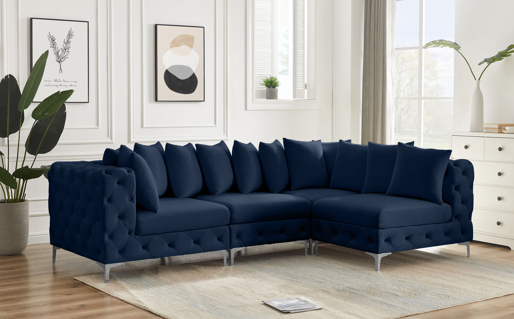 Tremblay - 4 Piece Modular Sectional - Urban Living Furniture (Los Angeles, CA)