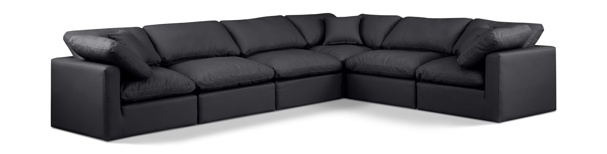 Indulge - Faux Leather 6 Piece Modular Corner Sectional - Urban Living Furniture (Los Angeles, CA)