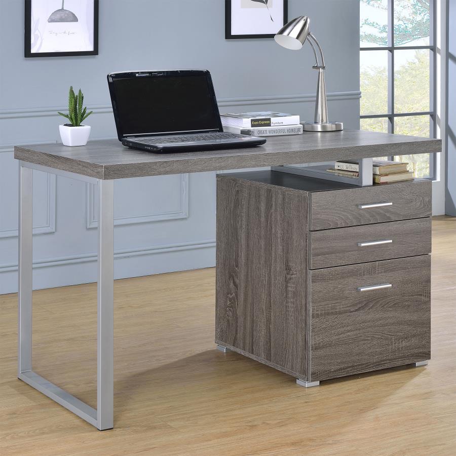 Brennan - 3-Drawer Office Computer Desk - Urban Living Furniture (Los Angeles, CA)