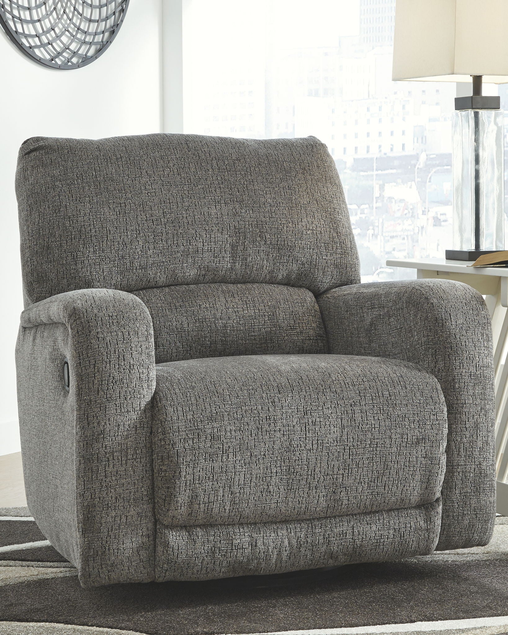 Wittlich - Slate - Swivel Glider Recliner - Urban Living Furniture (Los Angeles, CA)