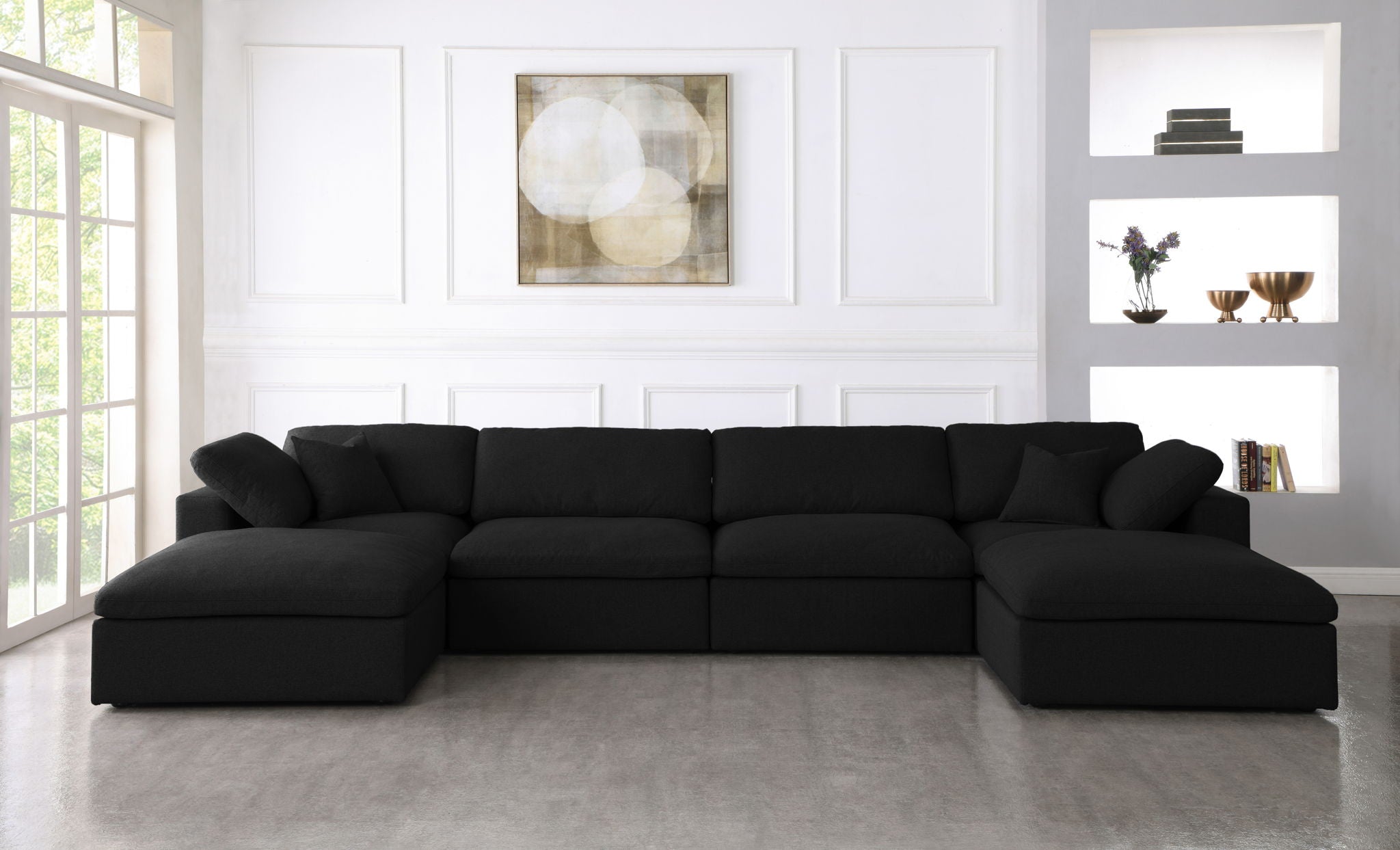 Serene - 6 Piece Modular Sectional - Urban Living Furniture (Los Angeles, CA)