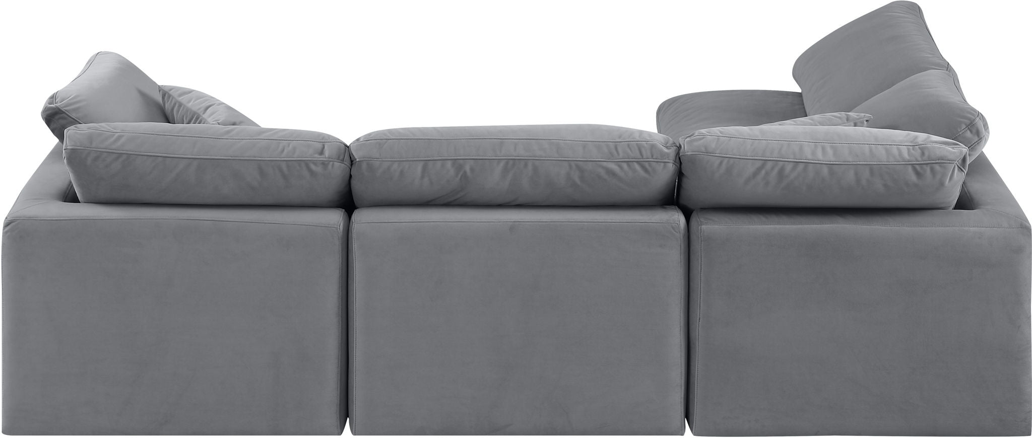 Indulge - Velvet 4 Piece Modular Sectional - Urban Living Furniture (Los Angeles, CA)